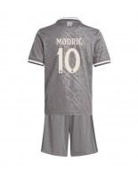 Real Madrid Luka Modric #10 Kolmaspaita Lasten 2024-25 Lyhythihainen (+ shortsit)